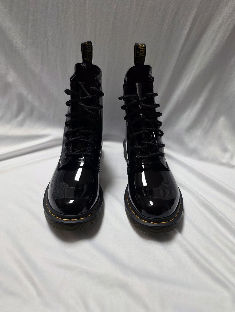Dr.martens 1460 Patent Leather Boots Size 8 - Picture 2 of 13